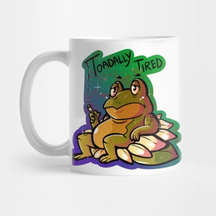 Toadally Tired Mug